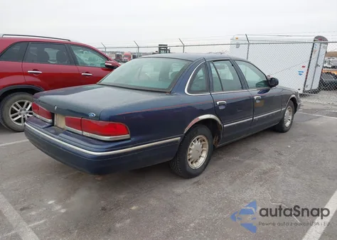 1995 Ford Crown Victoria Lx z USA, uszkodzony, nr VIN 2FALP74W7SX143991